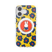 Miffy's Flower Stroll &mdash; iPhone 16 MagSafe Case image number 1
