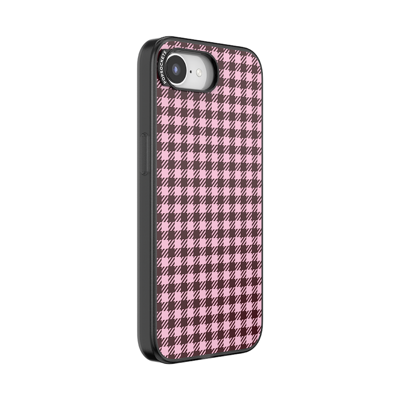 Black Cherry Gingham &mdash; iPhone 17e/16e MagSafe Case image number 1