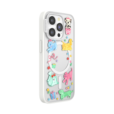 Secondary image for hover Puppy Cluster &mdash; iPhone 15 Pro MagSafe Case