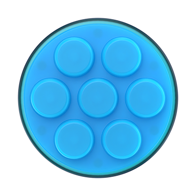 Secondary image for hover PopFidget Popper Electric Blue — Adhesive PopGrip