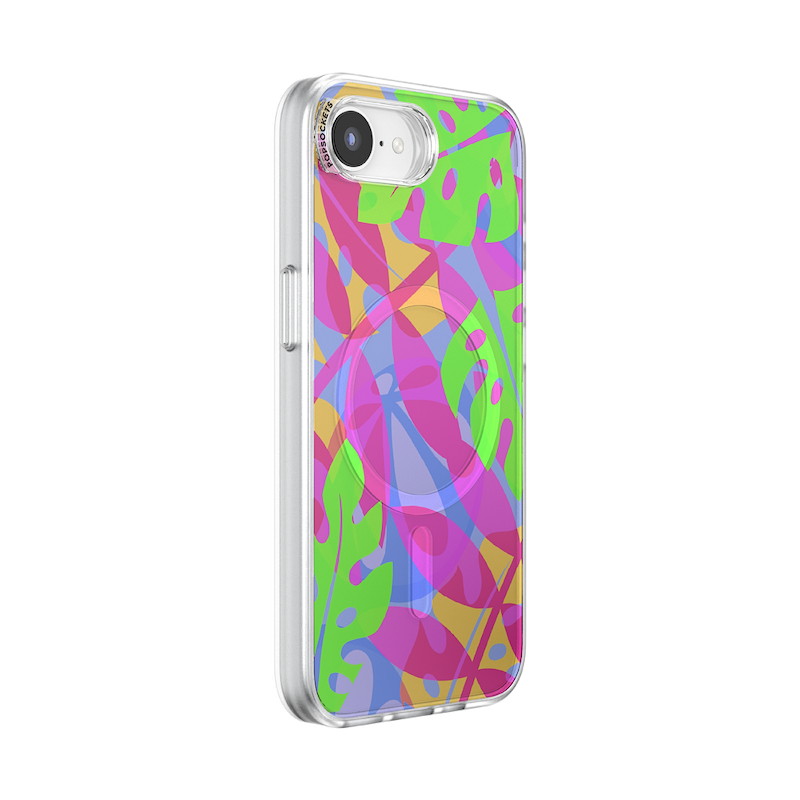 Boca Palms Pink — iPhone 16E MagSafe Case image number 1