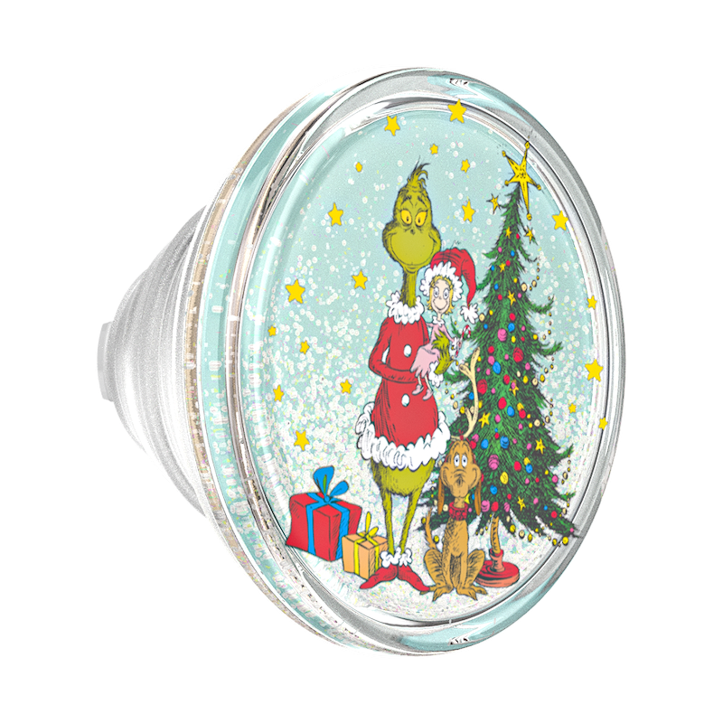 Tidepool Grinch Snow Globe &mdash; Adhesive PopGrip image number 8