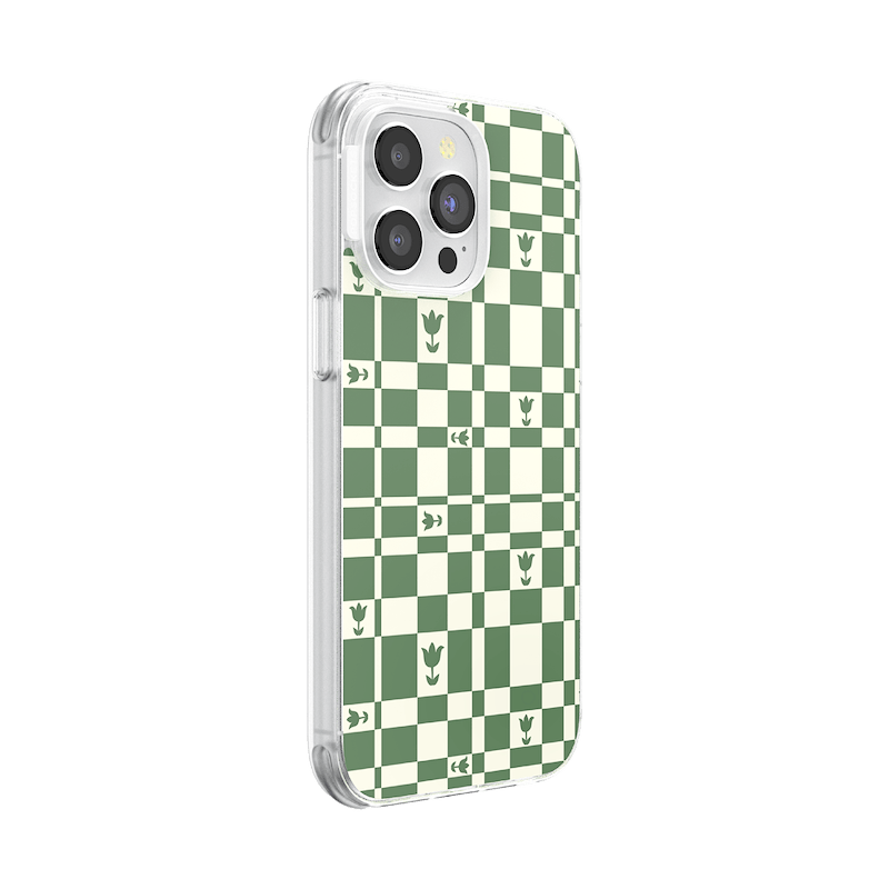 Garden Check Green &mdash; iPhone 14 Pro Max MagSafe Case image number 1