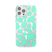 Turquoise Cow Cow &mdash; iPhone 13 Pro Max MagSafe Case image number 1