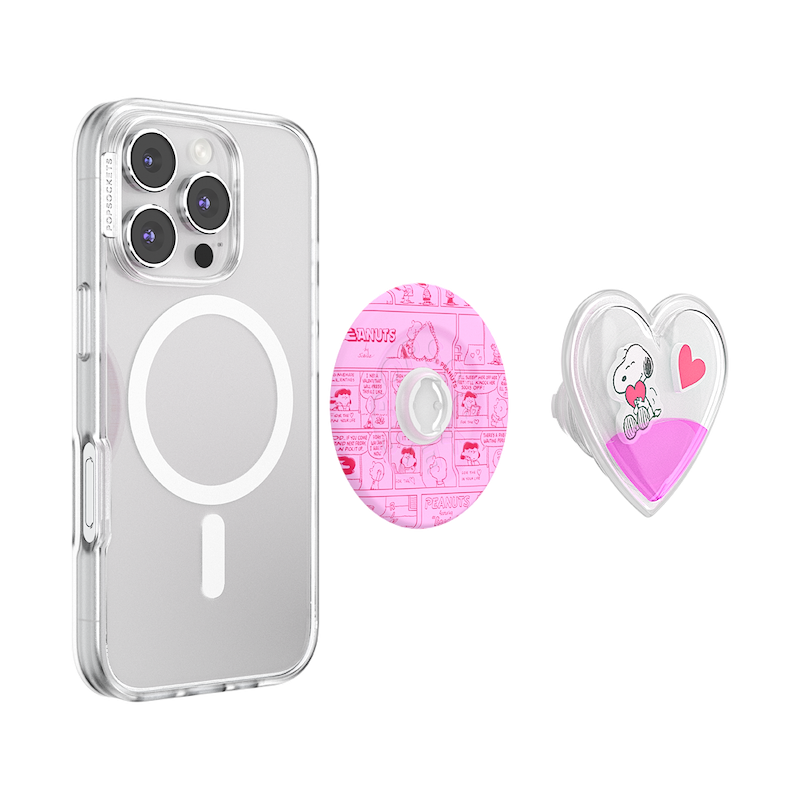 Tidepool Squishy Heart Snoopy Love &mdash; MagSafe PopGrip image number 4