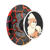 Enamel Stoic Growlithe &mdash; MagSafe PopGrip image number 1