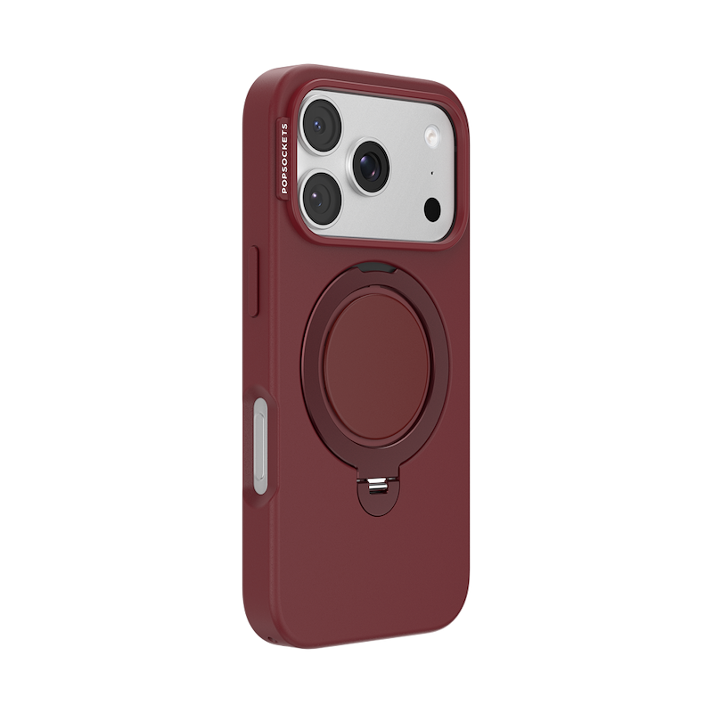 Burgundy &mdash; iPhone 18 Pro Low-Pro MagSafe Case image number 2