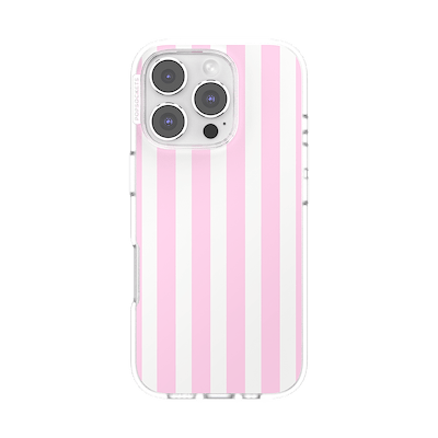 Club Stripe Pink &mdash; iPhone 16 Pro MagSafe Case