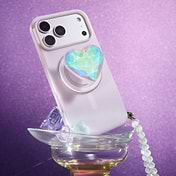 Iridescent Crystal Heart &mdash; MagSafe PopGrip image number 7