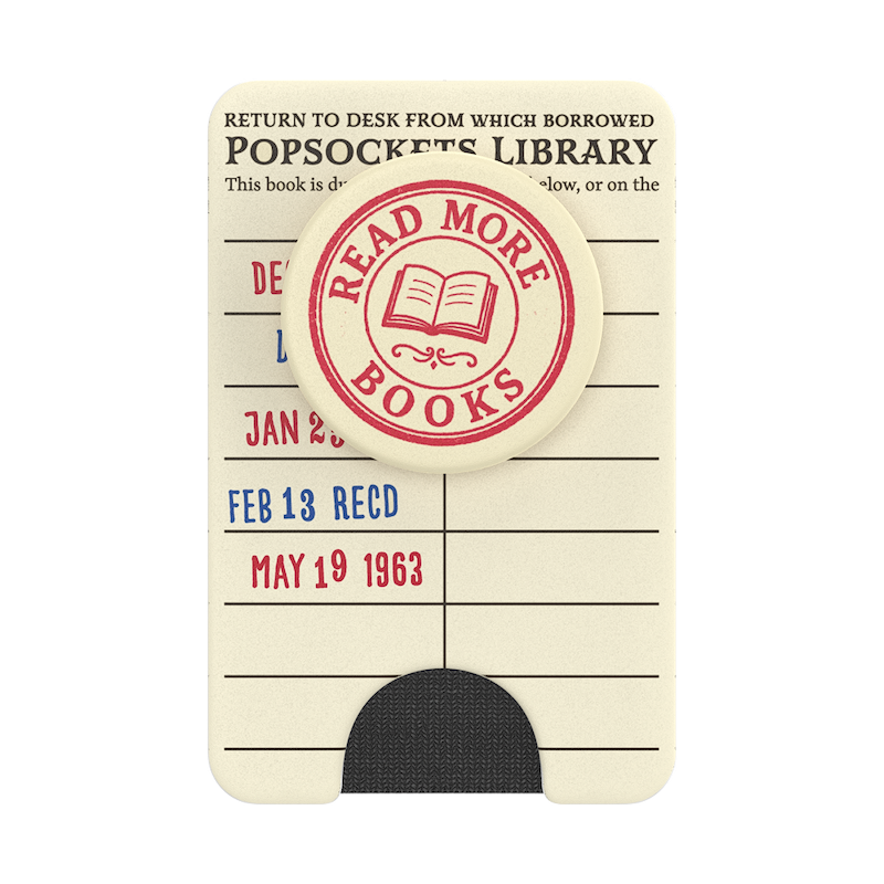 PopSockets Library Card &mdash; MagSafe PopWallet+ image number 1
