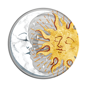 PlantCore Translucent Sun and Moon &mdash; Adhesive PopGrip image number 2