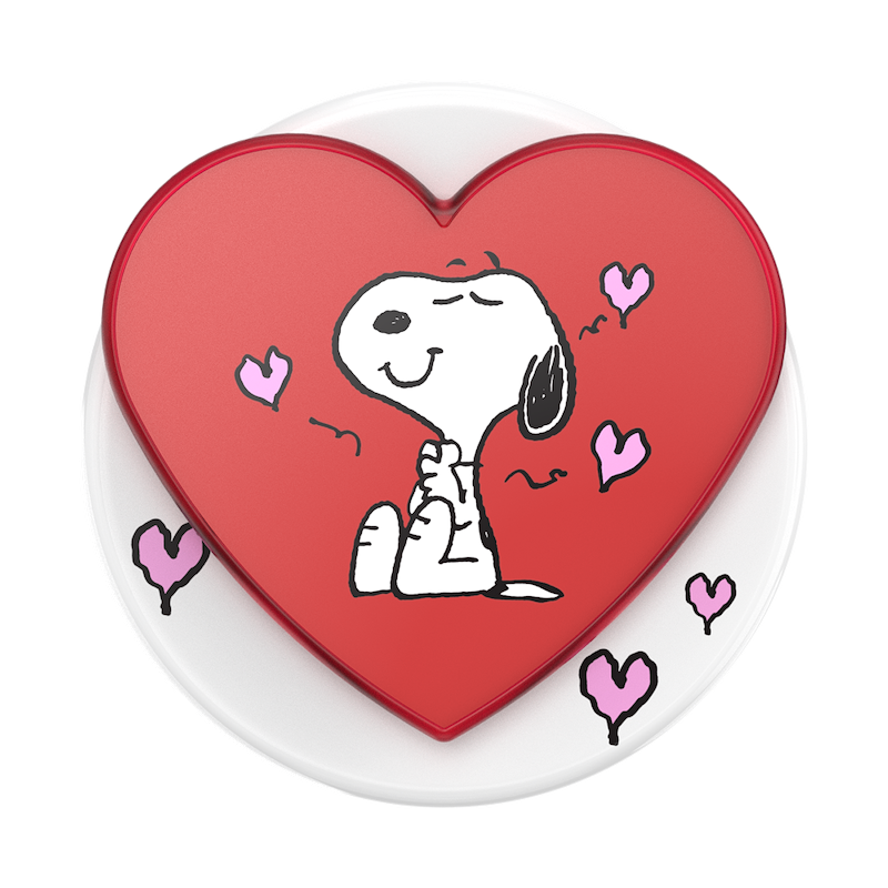 Snoopy's Big Heart &mdash; MagSafe PopGrip image number 1