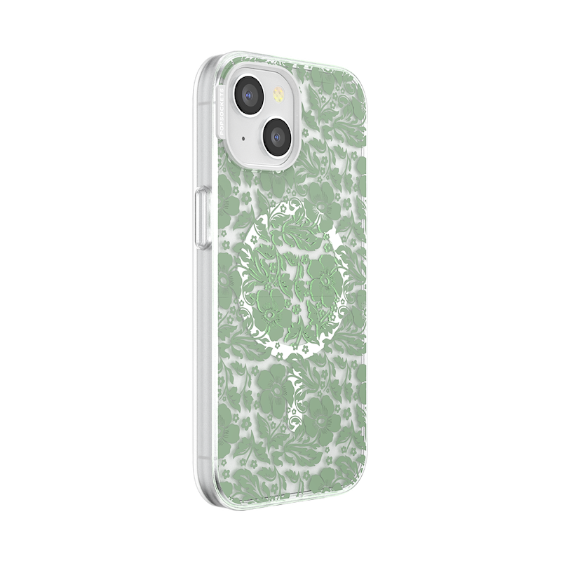 Lace Eucalyptus&nbsp; &mdash; iPhone 15 MagSafe Case image number 1