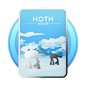 Enamel Welcome To Hoth &mdash; MagSafe PopGrip image number 2