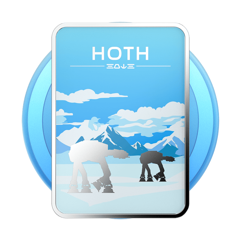 Enamel Welcome To Hoth — MagSafe PopGrip image number 1