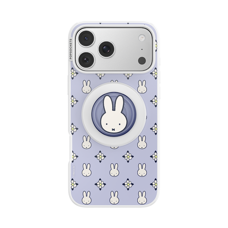 Miffy in Bloom Lavender &mdash; iPhone 18 Pro Max MagSafe Case image number 0