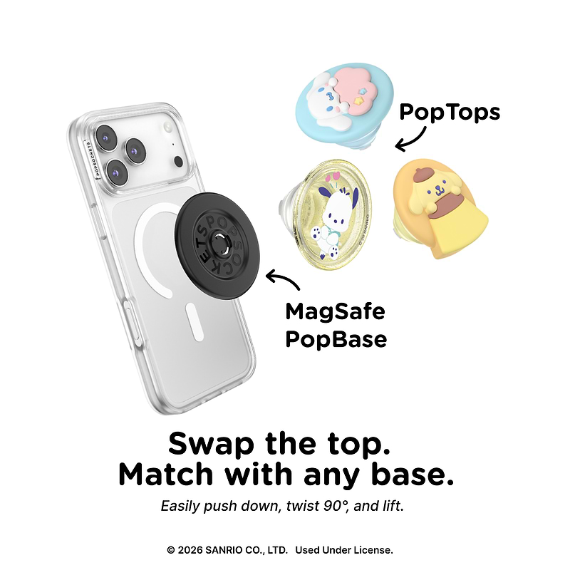 Pochacco Yellow Glitter &mdash; PopTop image number 2