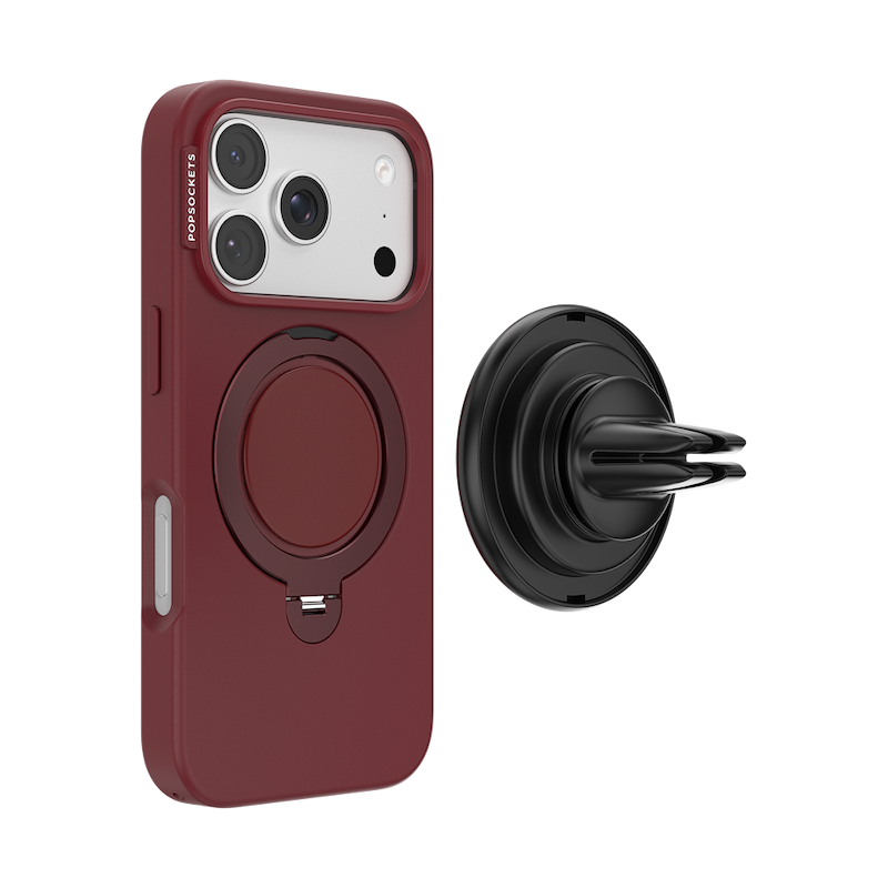 Burgundy &mdash; iPhone 17 Pro Low-Pro MagSafe Case image number 10