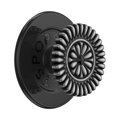 Enamel Stamped Black &mdash;  MagSafe PopGrip