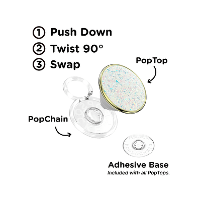 Secondary image for hover Luxe Enamel Opal &mdash; PopTop