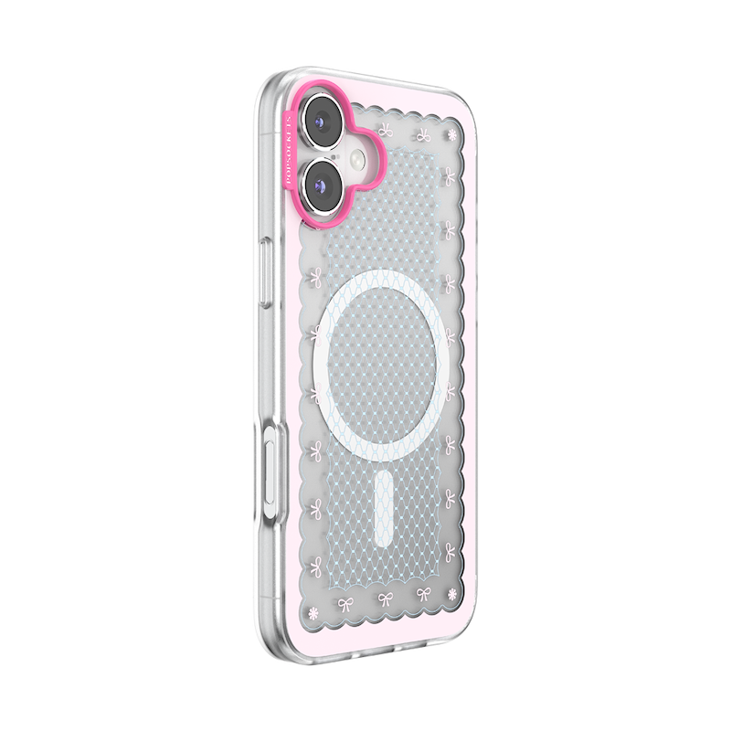Bridal Lace &mdash; iPhone 16 Plus MagSafe Case image number 1