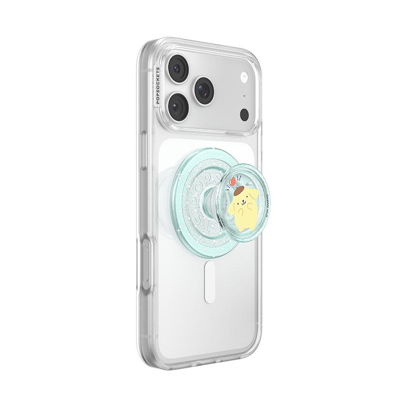 Pompompurin Mint Glitter &mdash; MagSafe PopGrip image number 7