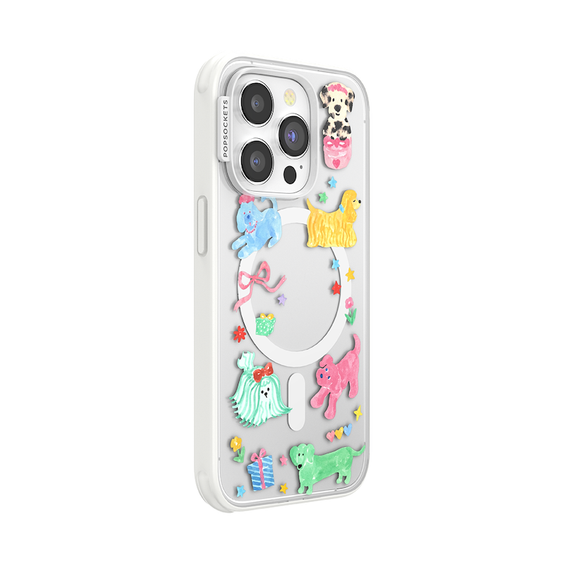 Puppy Cluster &mdash; iPhone 14 Pro MagSafe Case image number 1