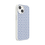 Navy Mosaic &mdash; iPhone 15 MagSafe Case image number 2