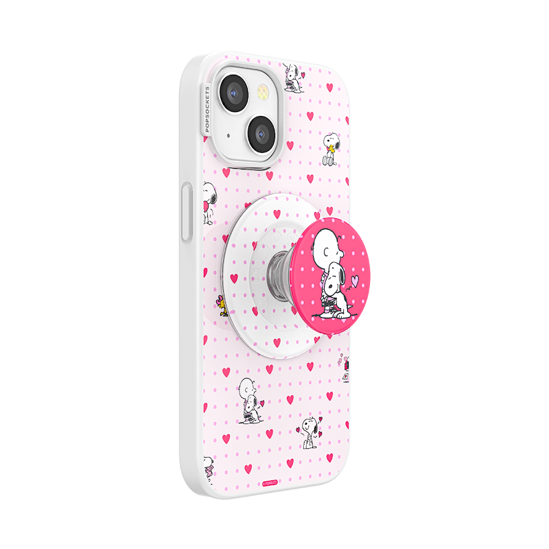 Happy Valentines Day Charlie Brown &mdash; iPhone 15 MagSafe Case image number 1