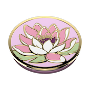 Enamel Water Lily &mdash; Adhesive PopGrip image number 3