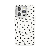 White Mickey Polka Dot &mdash; iPhone 14 Pro MagSafe Case image number 1