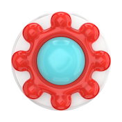 Candy Gear Red &mdash; MagSafe PopGrip image number 2
