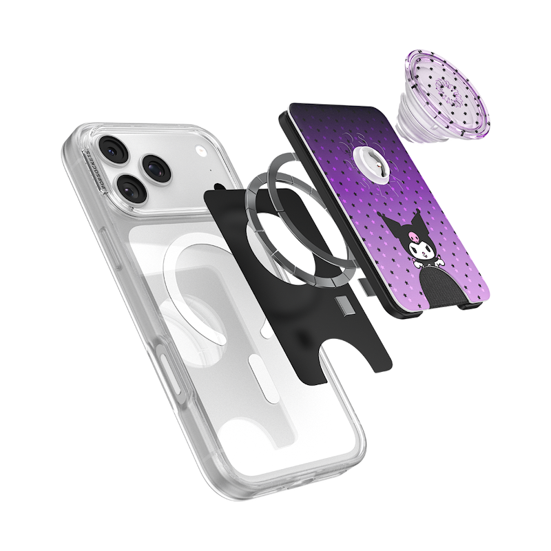 Peek-a-Boo Kuromi &mdash; MagSafe PopWallet+ image number 9