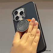 Distressed Rebel Symbol &mdash; MagSafe PopGrip image number 3