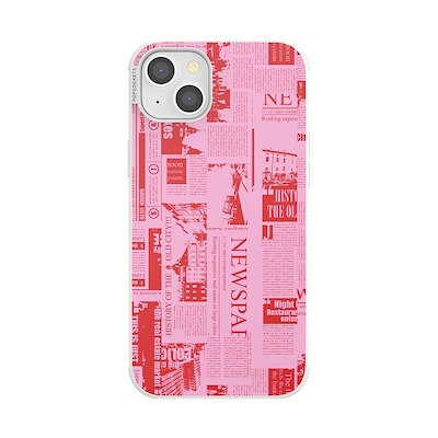 Hot off the Press Pink &mdash; iPhone 14 Plus MagSafe Case