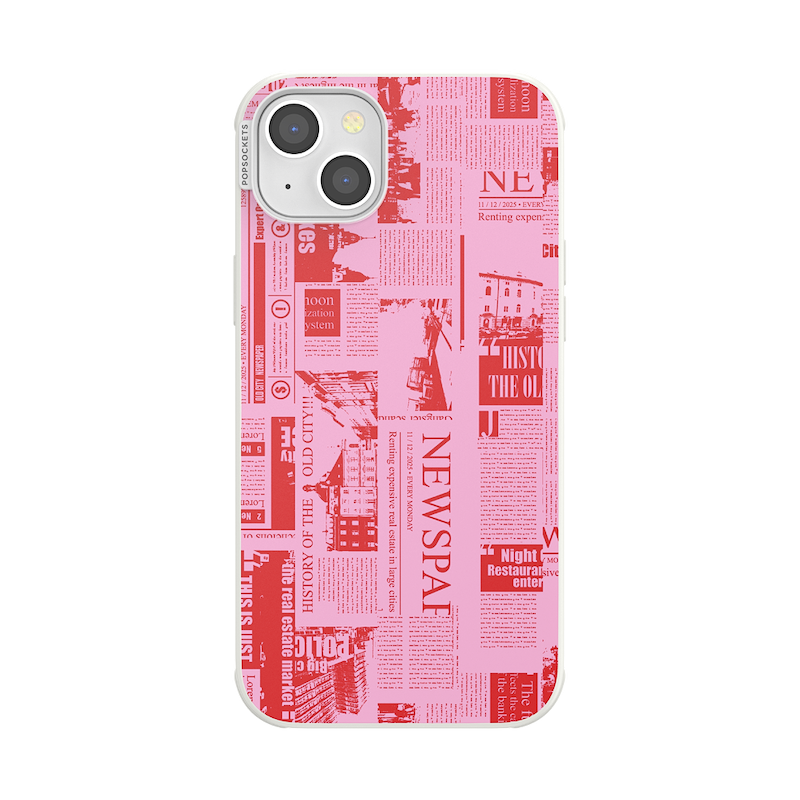 Hot off the Press Pink &mdash; iPhone 14 Plus MagSafe Case image number 0