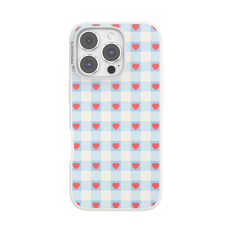 Berry Sweet Gingham &mdash; iPhone 16 Pro MagSafe Case image number 0