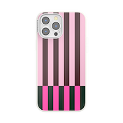 Pop of Pink Stripe &mdash; iPhone 13 Pro Max MagSafe Case image number 1