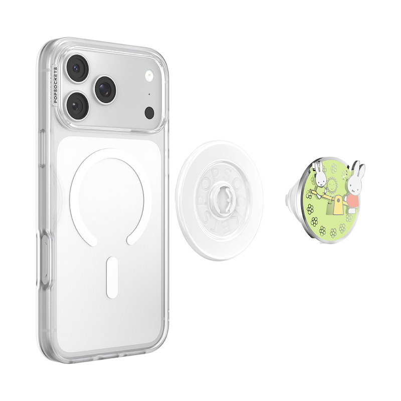 Enamel See-Saw Miffy &mdash; MagSafe PopGrip image number 5