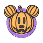 PopOut Pumpkin Mickey Mouse Orange &mdash; MagSafe PopGrip image number 2
