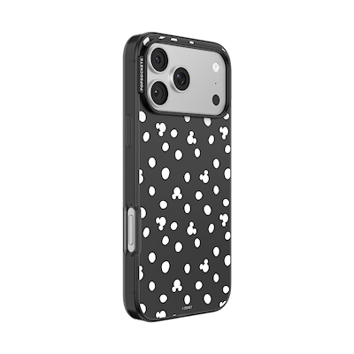 Secondary image for hover Translucent Black Mickey Polka Dot &mdash; iPhone 17 Pro Max MagSafe Case
