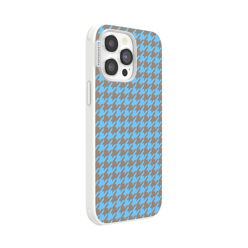 Houndstooth Bleige &mdash; iPhone 14 Pro Max MagSafe Case image number 1