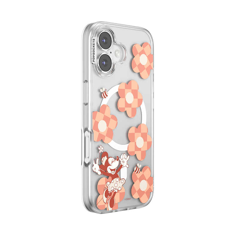 Minnie Checkered Flower &mdash; iPhone 17 MagSafe Case image number 1