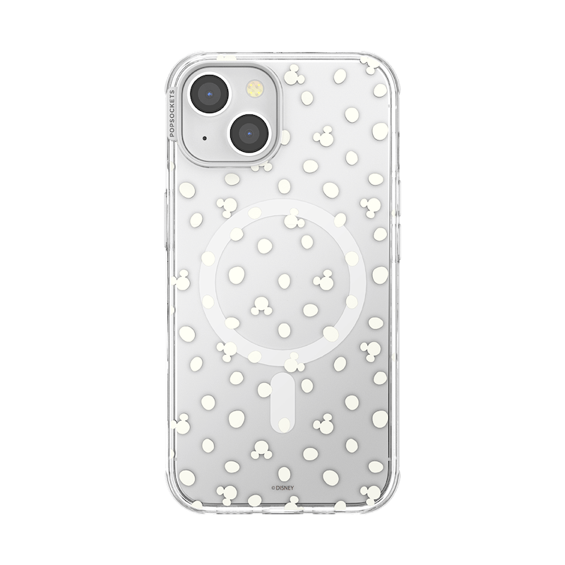 Clear Mickey Polka Dot&nbsp; &mdash; iPhone 13 MagSafe Case image number 0