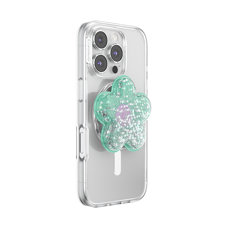 Tidepool Squishy Daisy Turquoise &mdash; MagSafe PopGrip image number 9