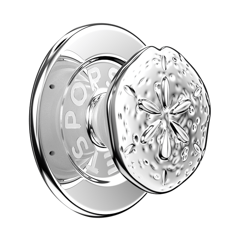 Enamel Silver Dollar &mdash; MagSafe PopGrip image number 0