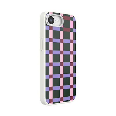 Secondary image for hover Mod Pine Check &mdash; iPhone 16E MagSafe Case