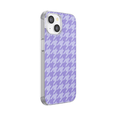 Secondary image for hover Lilac Houndstooth &mdash; iPhone 14 MagSafe Case