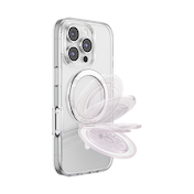 White Opalescent  &mdash;  MagSafe Kick-Out Grip & Stand image number 9