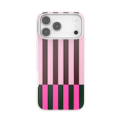 Pop of Pink Stripe &mdash; iPhone 17 Pro Max MagSafe Case image number 1